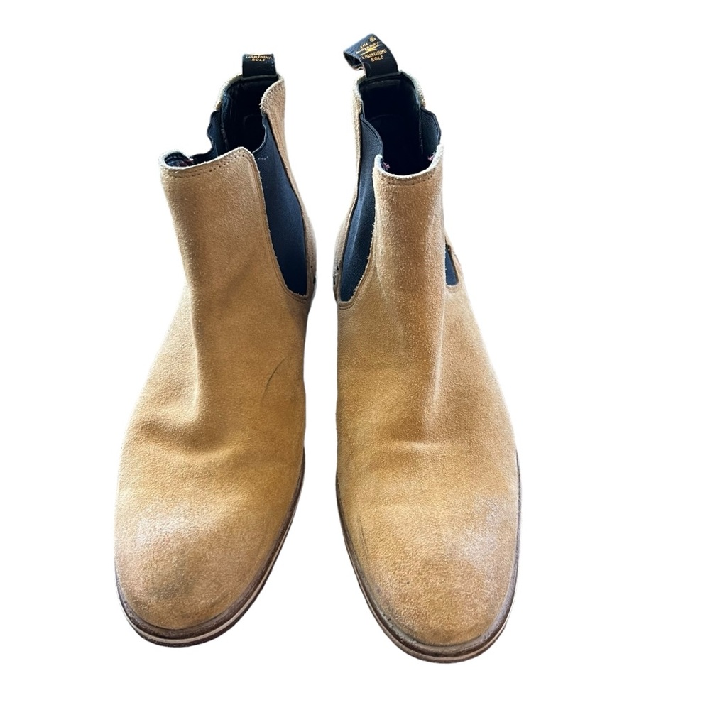 SuperDry Boots Size 8 men’s Tan Suede Hand Crafted - Picture 2 of 9